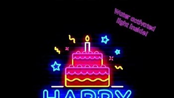 Happy Birthday LED Bath Bomb