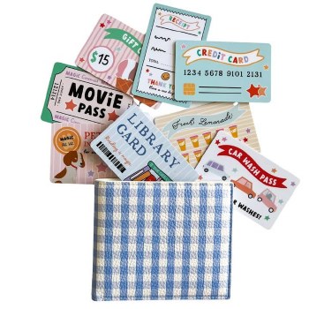 Pretend Play Wallet and Credit