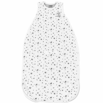 4 Season Baby Sleep Bag White Stars