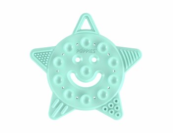 Poppies Teether Star Mint