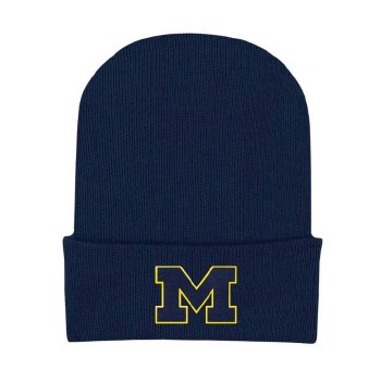 Michigan Knit Cap Outline Preemie