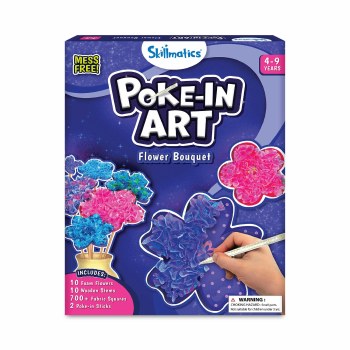 Poke in Art Flower Bouquet