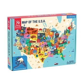 Map of the USA Puzzle