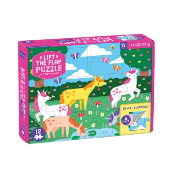 Lift the Flap Puzzle Unicorn Magic