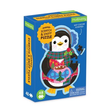 Hot Cocoa Penguin 48pc Puzzle