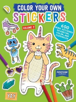 Color Your Own Stickers Vol 2