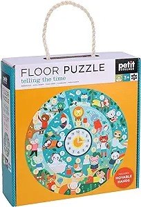 Telling the Time Floor Puzzle