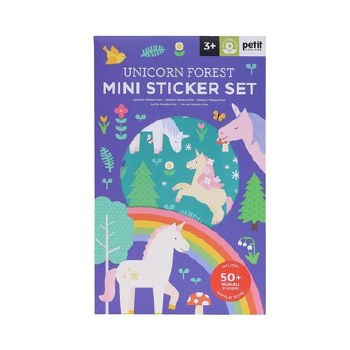 Mini Sticker Set Unicorn Fores
