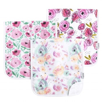 Burp Cloths Bloom