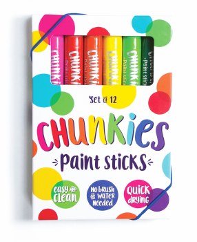 Chunkies Paint Sticks 12pc