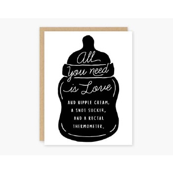 All You Need Baby Card
