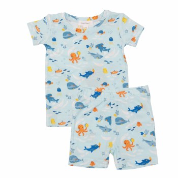 Short PJ Set Sealife 18-24m