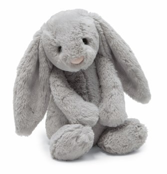 Bashful Grey Bunny Small