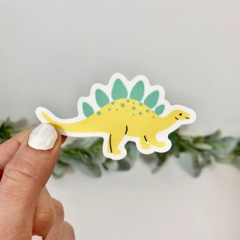Cute Yellow Dinosaur