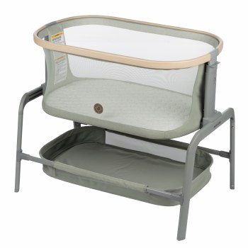 Iora Bedside Bassinet Green