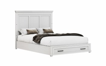 Mill Creek Cottage White Full Rails