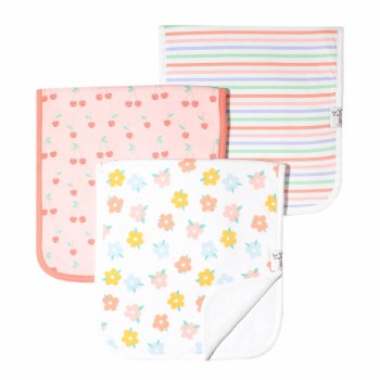Burp Cloths Cheery