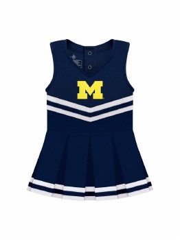 Michigan Cheer Dress 0-3m