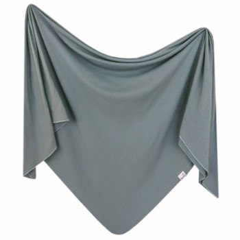 Swaddle Blankets Moss Rib