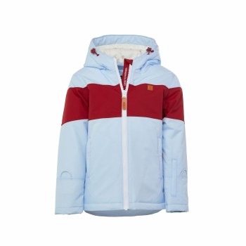 Cloud Blue/Red Winter Coat 2T