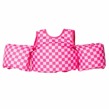 Kids Float Pink Checkered