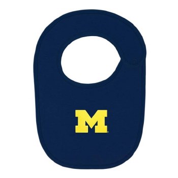 Michigan Bib Navy Solid