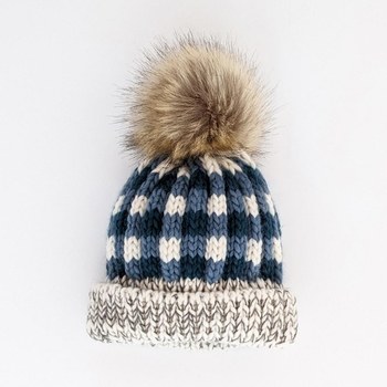 Buffalo Check Hat 0-6m