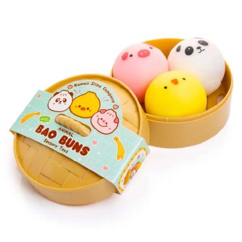 Animal Bao Bun Sensory Toy