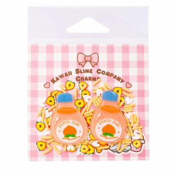 Peach Soda Slime Toppings