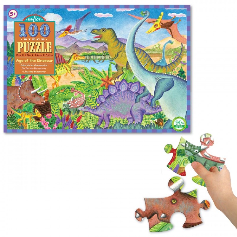 Dinosaur 100pc Puzzle The Little Seedling