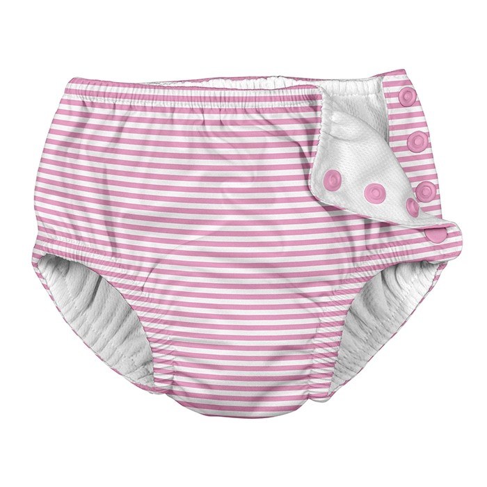 Swim Diaper Pink Stripe 4T - The Little Seedling