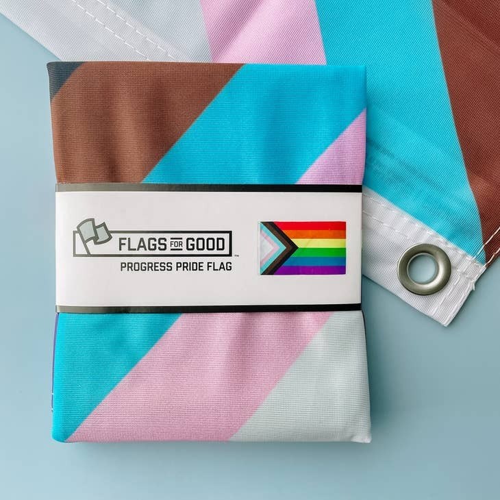 Progress LGBTQ+ Pride Flag 3x5 - The Little Seedling