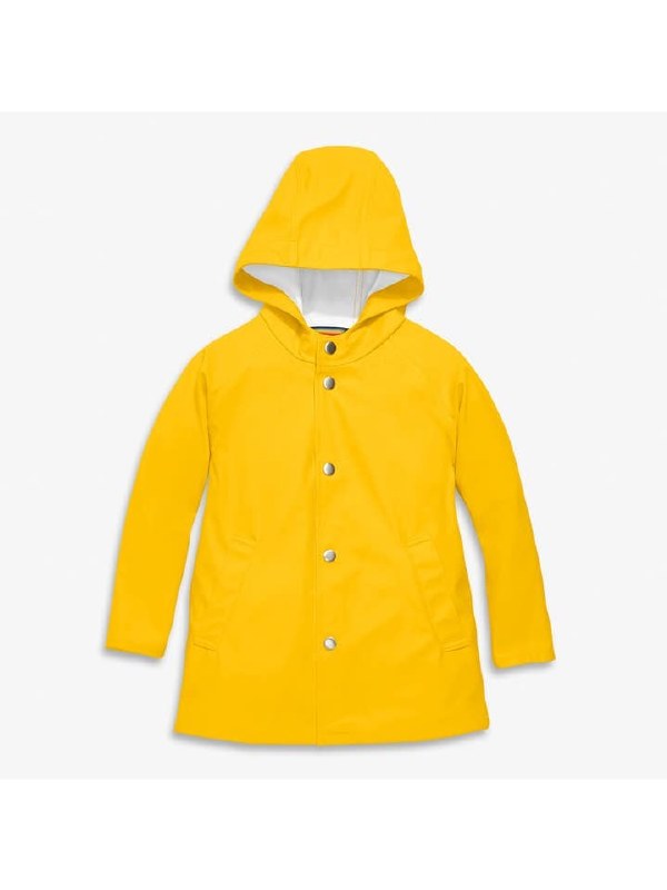 Mustard yellow raincoat hotsell