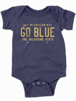 Go Blue Onsie NB