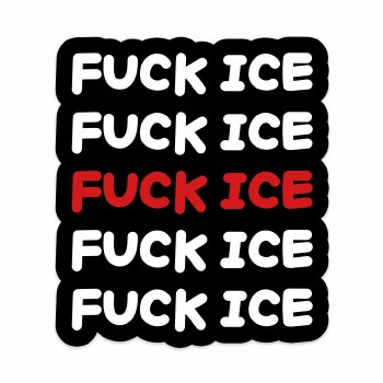 Fuck Ice Red
