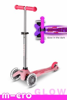 Micro Mini Glow Plus LED Pink
