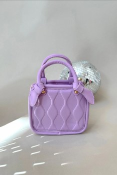 Lavender Groovy Purse