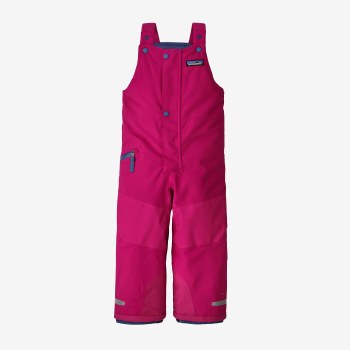 Snow Pile Bibs Pink 3T