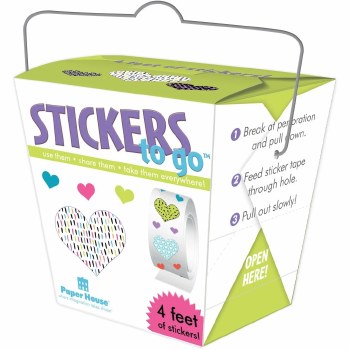 Stickers To Go Hearts