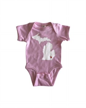 Michigan Love Pink Small
