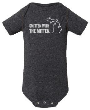 Smitten Mitten Dark Grey 6-12m