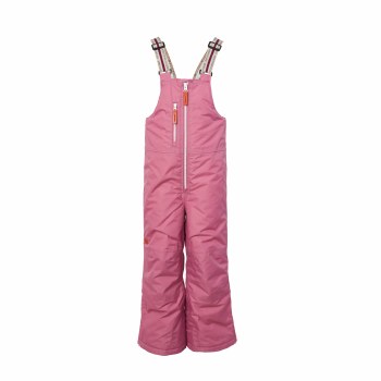 Rose Pink Bib Snow Pants 5/6