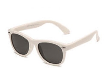 Sunglasses Solid White