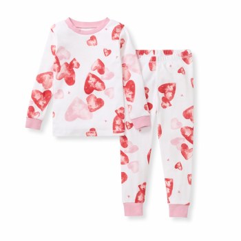 PJ Set I Heart You 4T
