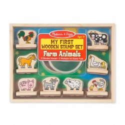 My First Wooden Stamp Set Farm