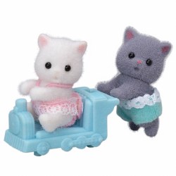 Persian Cat Twins