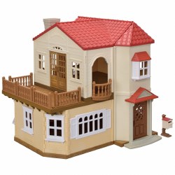 Red Roof Country Home with Secret Attic