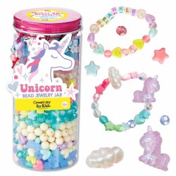 Bead Jewelry Jar Unicorn