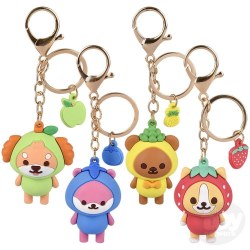 Kawaii Fruit Animal Clip Ons