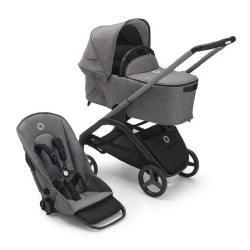 Dragonfly Complete with Bassinet Grey